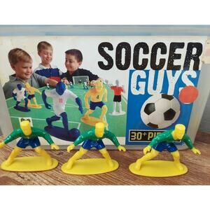 Soccer Action Figures Cake Topper Craft Party 29 Piece Incomplete Set Toy